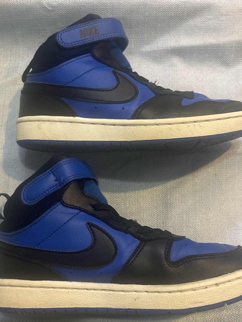 Nike kids Mid-Top Sneakers - Black & Blue